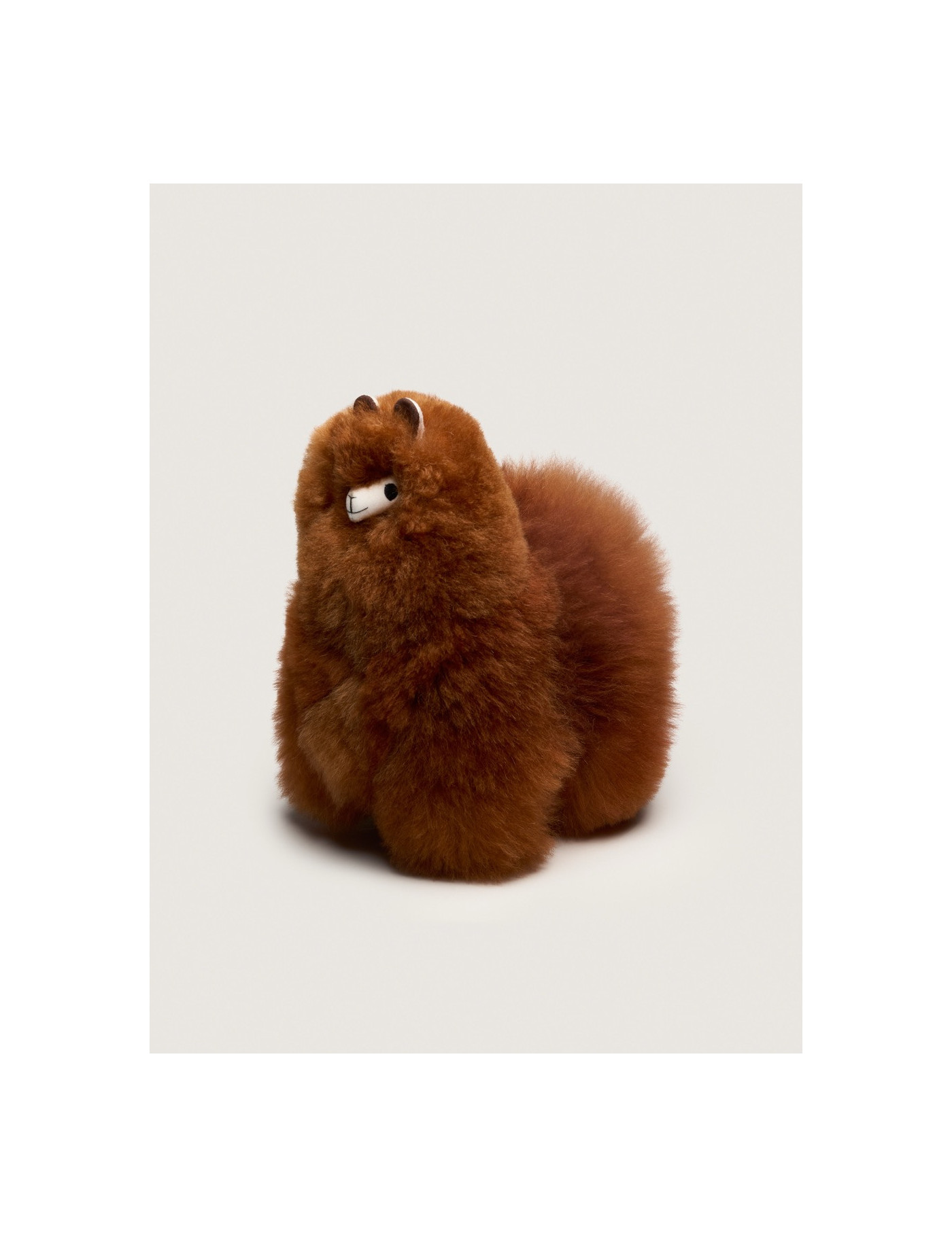 Puszysta alpaka Caramel 32 cm, HUACAYA