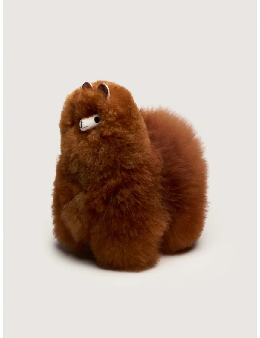 Puszysta alpaka Caramel 32 cm, HUACAYA