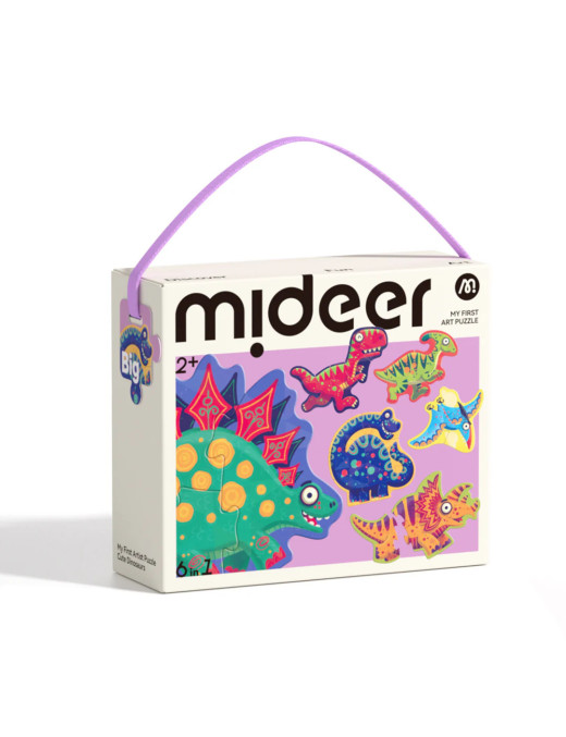 Moje pierwsze puzzle – Dinozaury 6w1mideer