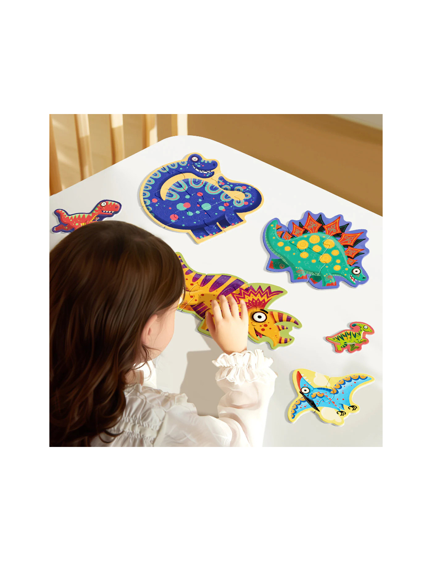 Moje pierwsze puzzle – Dinozaury 6w1mideer