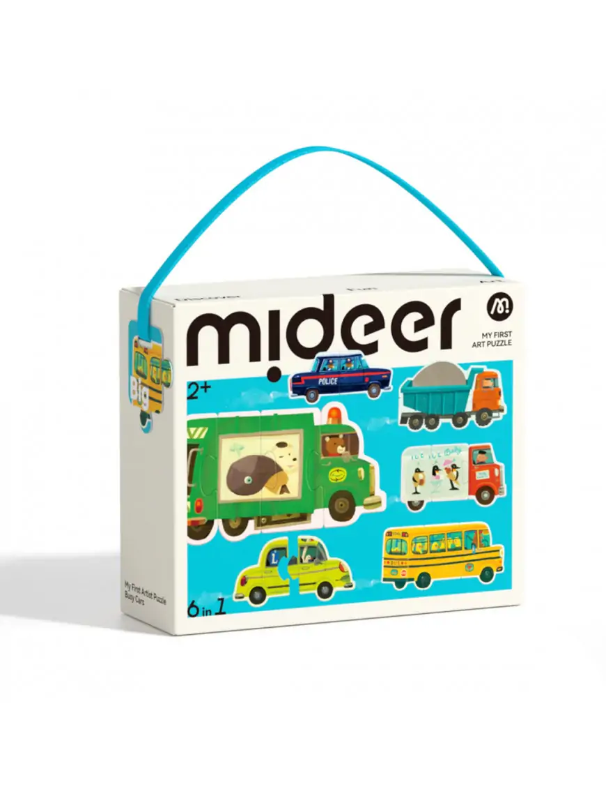 Moje pierwsze puzzle – Transport mideer