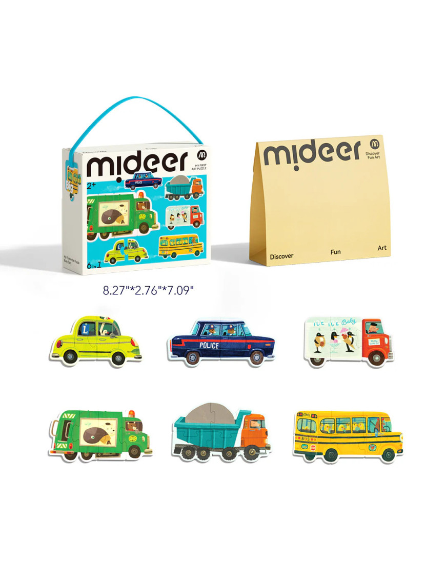 Moje pierwsze puzzle – Transport mideer Moje pierwsze puzzle – Transport mideer