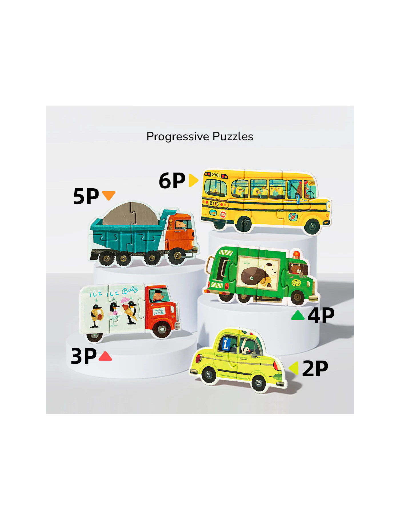 Moje pierwsze puzzle – Transport mideer Moje pierwsze puzzle – Transport mideer