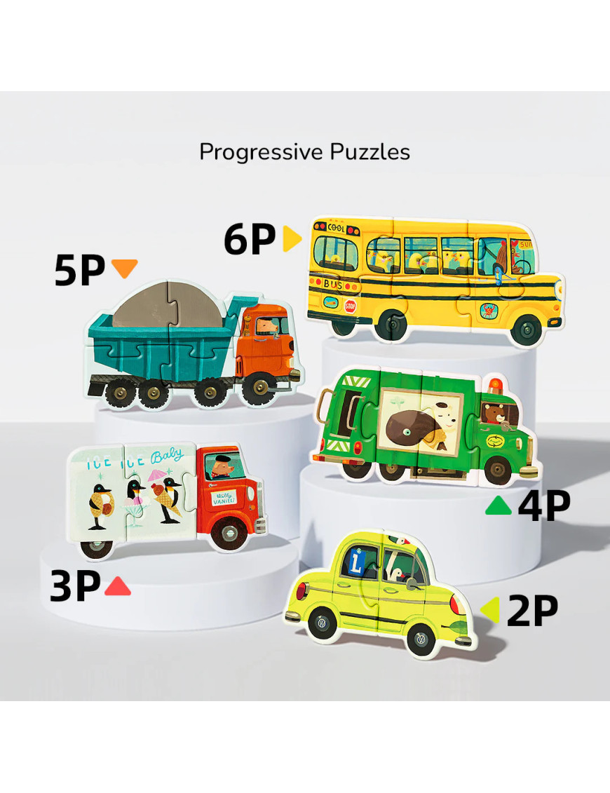 Moje pierwsze puzzle – Transport mideer Moje pierwsze puzzle – Transport mideer