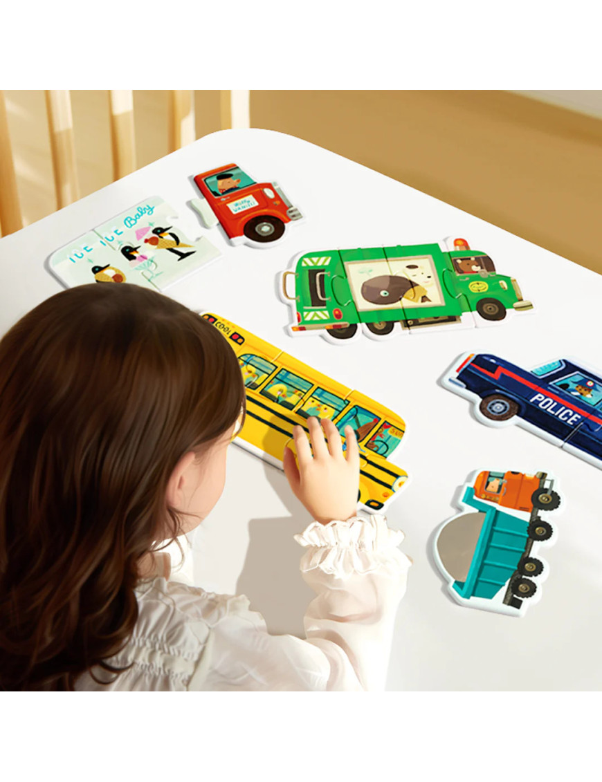 Moje pierwsze puzzle – Transport mideer Moje pierwsze puzzle – Transport mideer