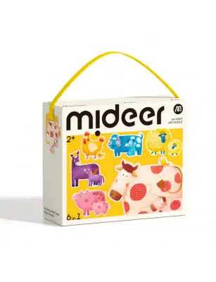 Moje pierwsze puzzle – Zwierzęta na farmie mideer