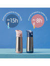 Bidon termiczny 500 ml, Midnight, b.box