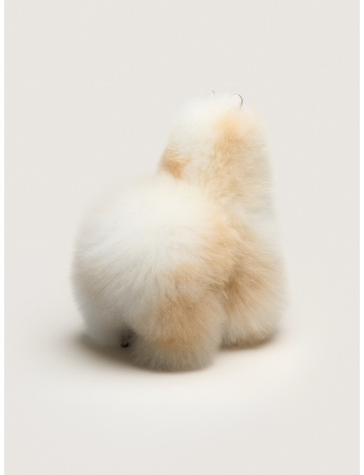 Puszysta alpaka Blonde Mix 32 cm, HUACAYA