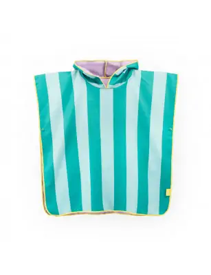 QUUT Dwustronne poncho kąpielowe dla dzieci Lagoon