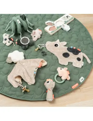 Done by Deer Spirala Sensoryczna Zawieszka Tiny Farm Green
