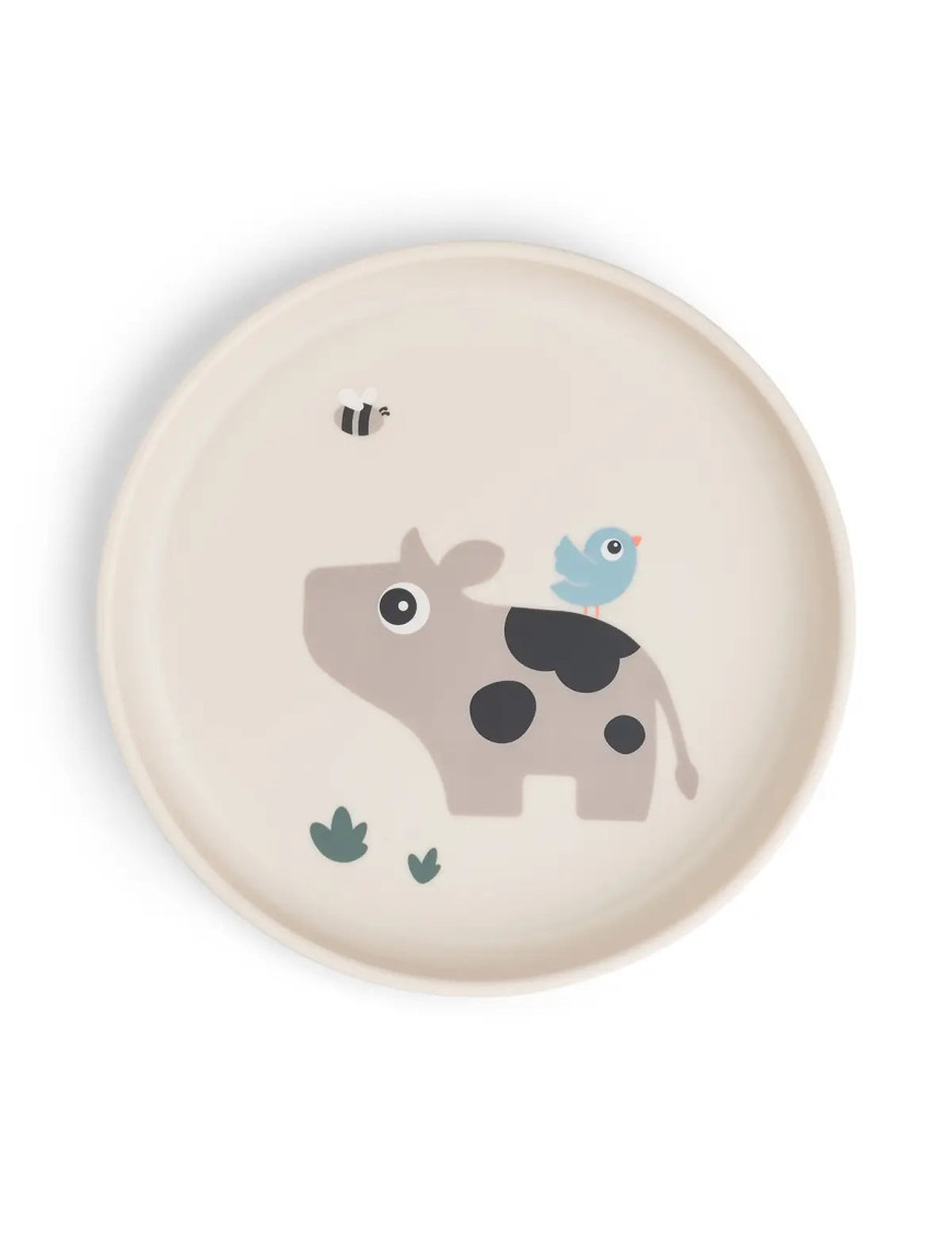 Done by Deer Talerzyk dla Dziecka Foodie Tiny Farm Sand