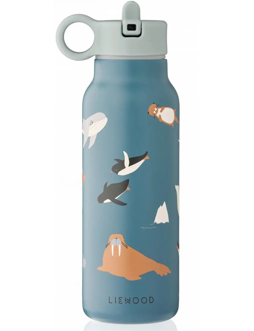 Butelka termiczna na wodę Falk 350 ml Arctic Sea / Ocean view Liewood
