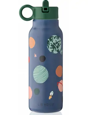 Butelka termiczna na wodę Falk 350 ml Universe / Classic navy Liewood