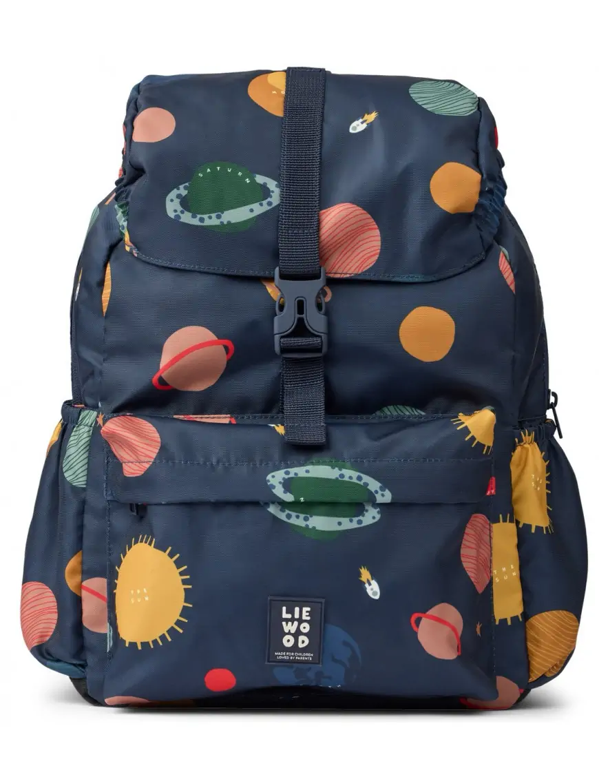 Liewood plecak szkolny Johnny Universe / Classic navy