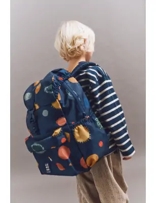 Liewood plecak szkolny Johnny Universe / Classic navy
