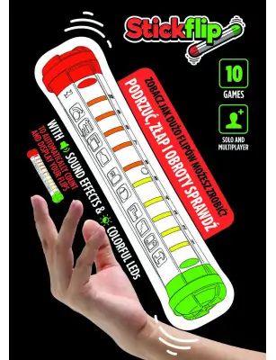 Stickflip - zabawka zręcznościowa zliczająca obroty