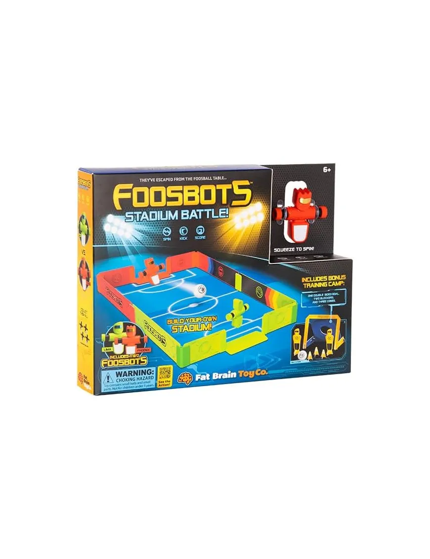 Piłkarzyki Foosbots. Boisko do gry Fat Brain Toys