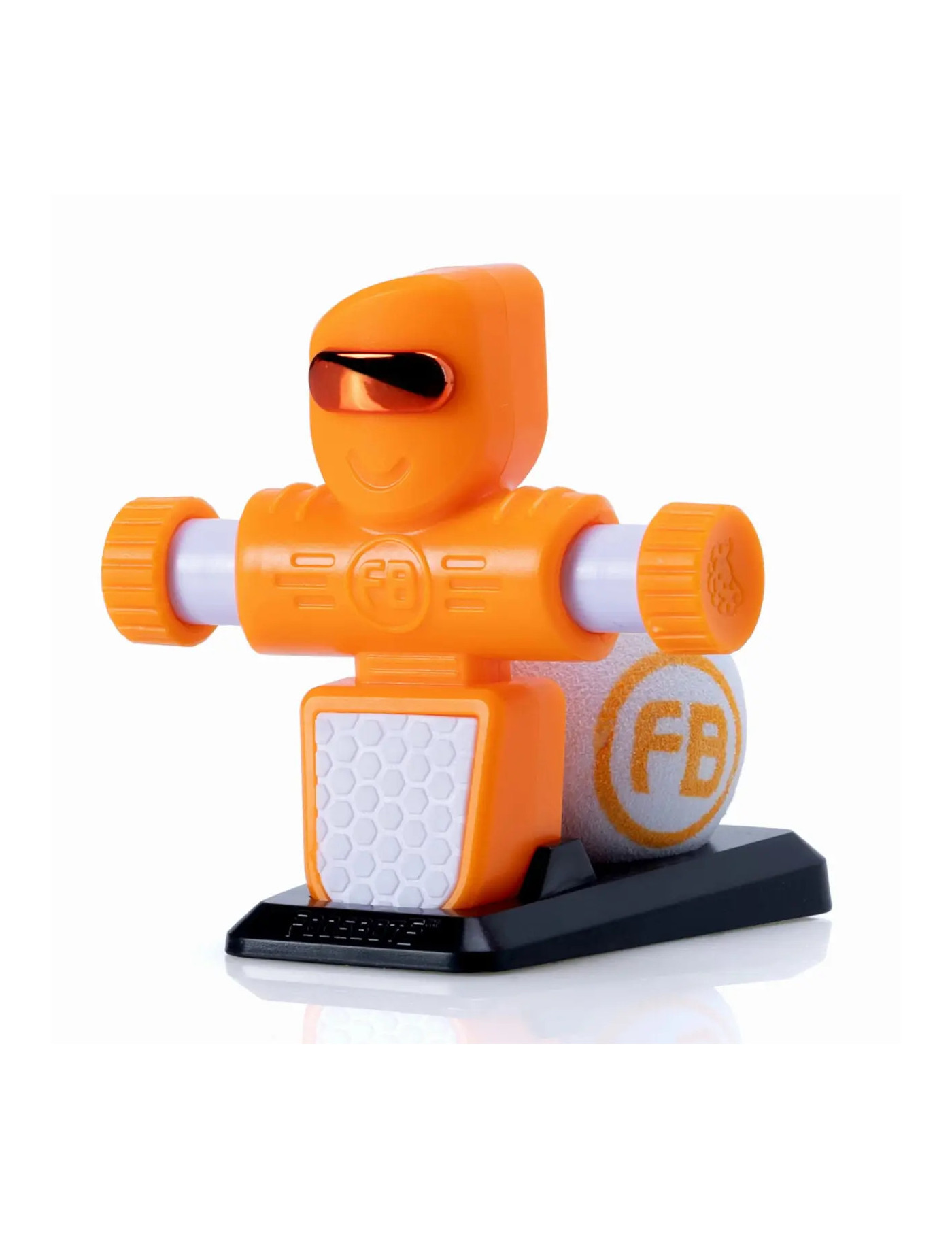 Pomarańczowy Piłkarzyki Foosbots. Zestaw dla Jednego Gracza.