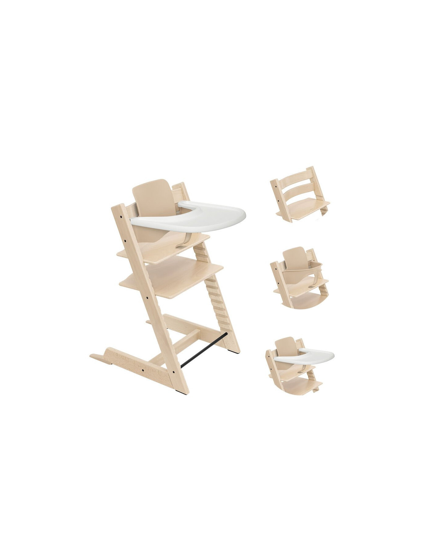 Zestaw krzesła Tripp Trapp® + Stokke® Tray​ Natural