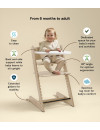 Zestaw krzesła Tripp Trapp® + Stokke® Tray​ Natural