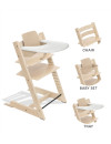 Zestaw krzesła Tripp Trapp® + Stokke® Tray​ Natural