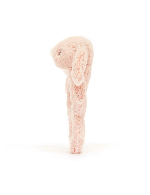 Króliczek Grzechotka Pudrowy Róż 18 cm Jellycat