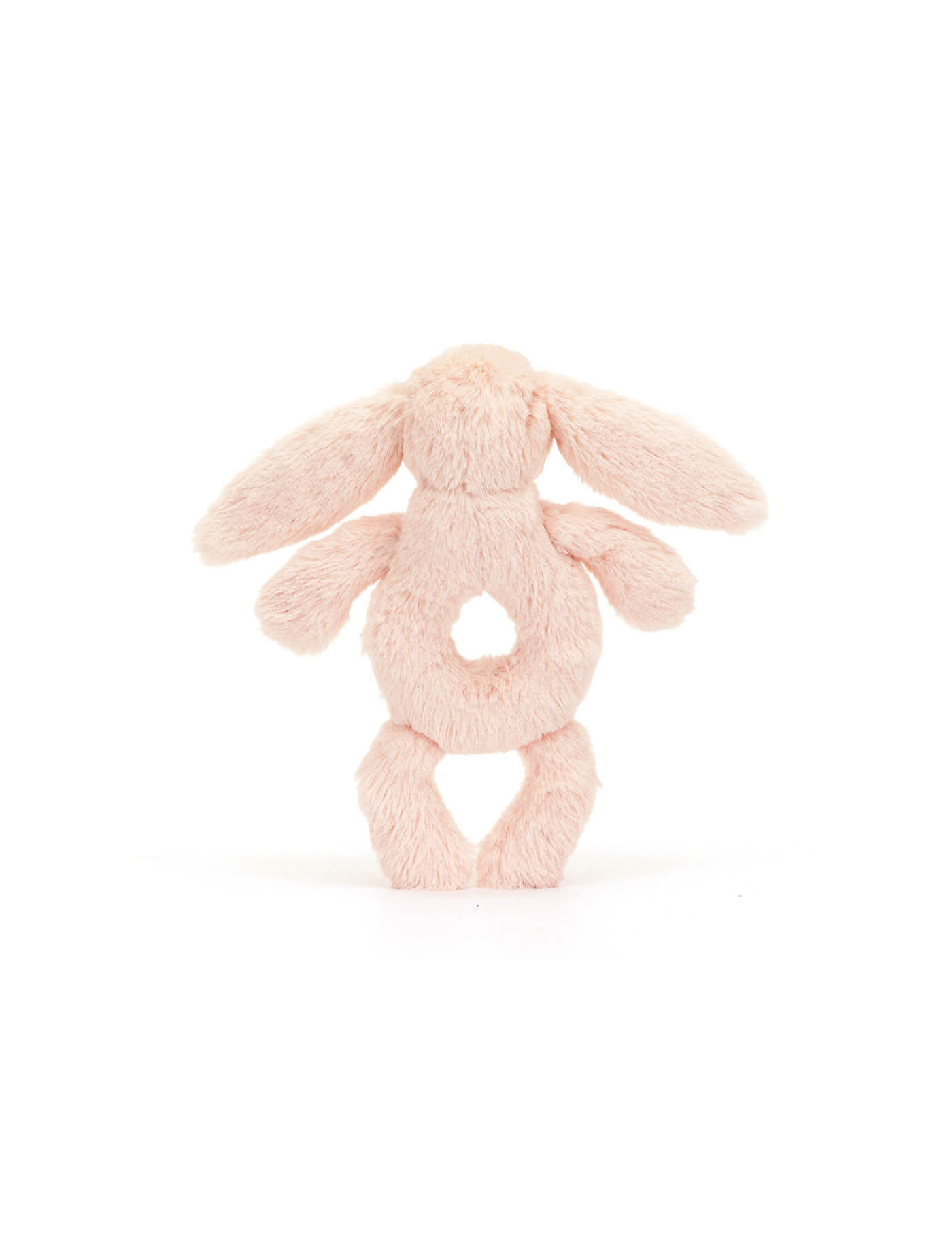 Króliczek Grzechotka Pudrowy Róż 18 cm Jellycat