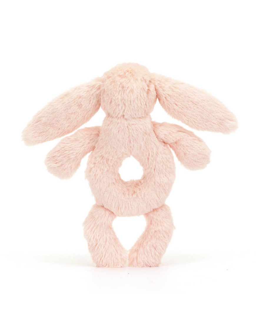 Króliczek Grzechotka Pudrowy Róż 18 cm Jellycat