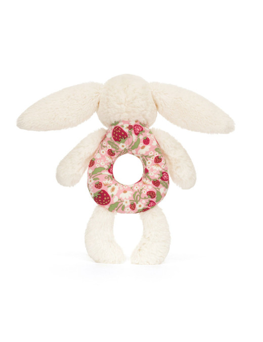 Króliczek „Berry” Grzechotka 18 cm Jellycat
