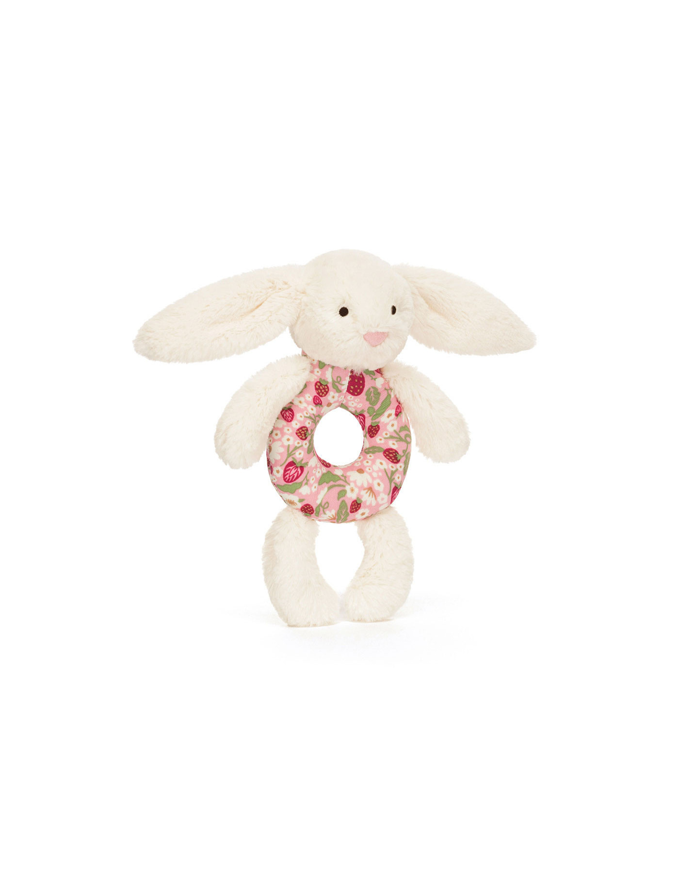 Króliczek „Berry” Grzechotka 18 cm Jellycat
