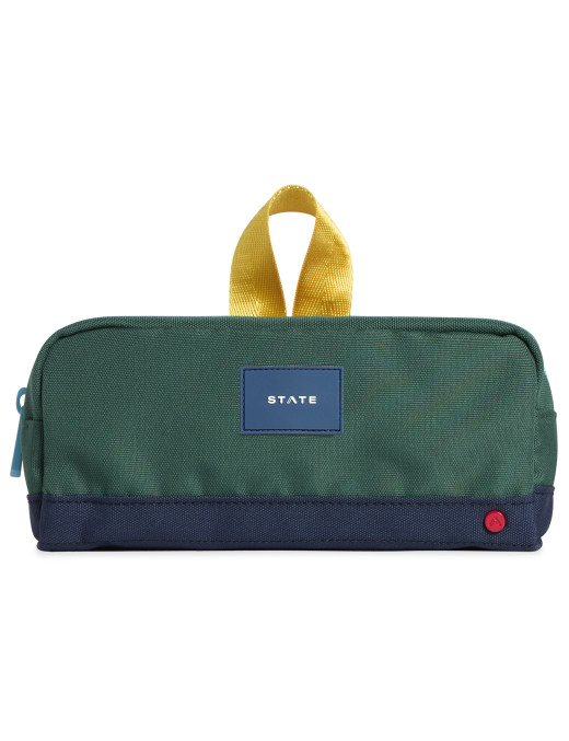 Piórnik Clinton GREEN/NAVY STATE BAGS