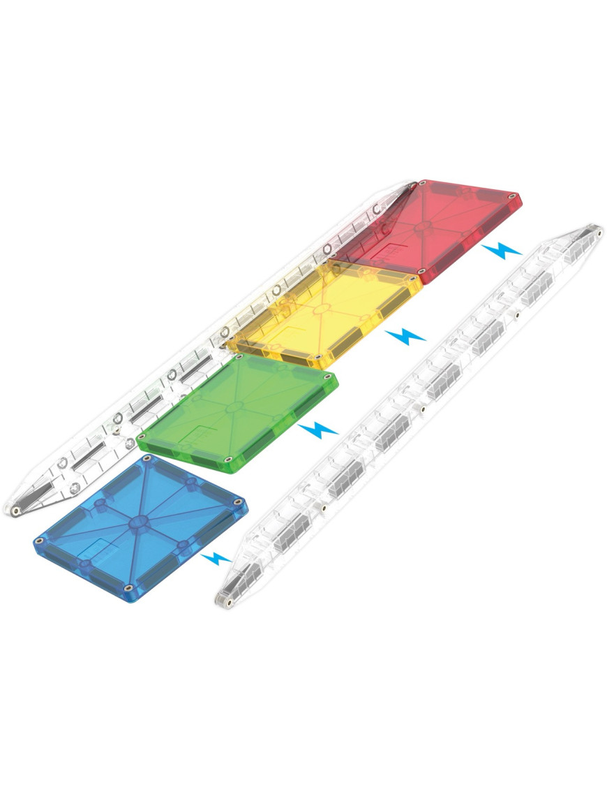 MAGNA-TILES® Klocki Magnetyczne Rail Racers 33 el.