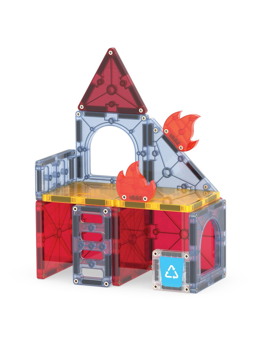 MAGNA-TILES® Klocki Magnetyczne Fire Rescue 27 el.