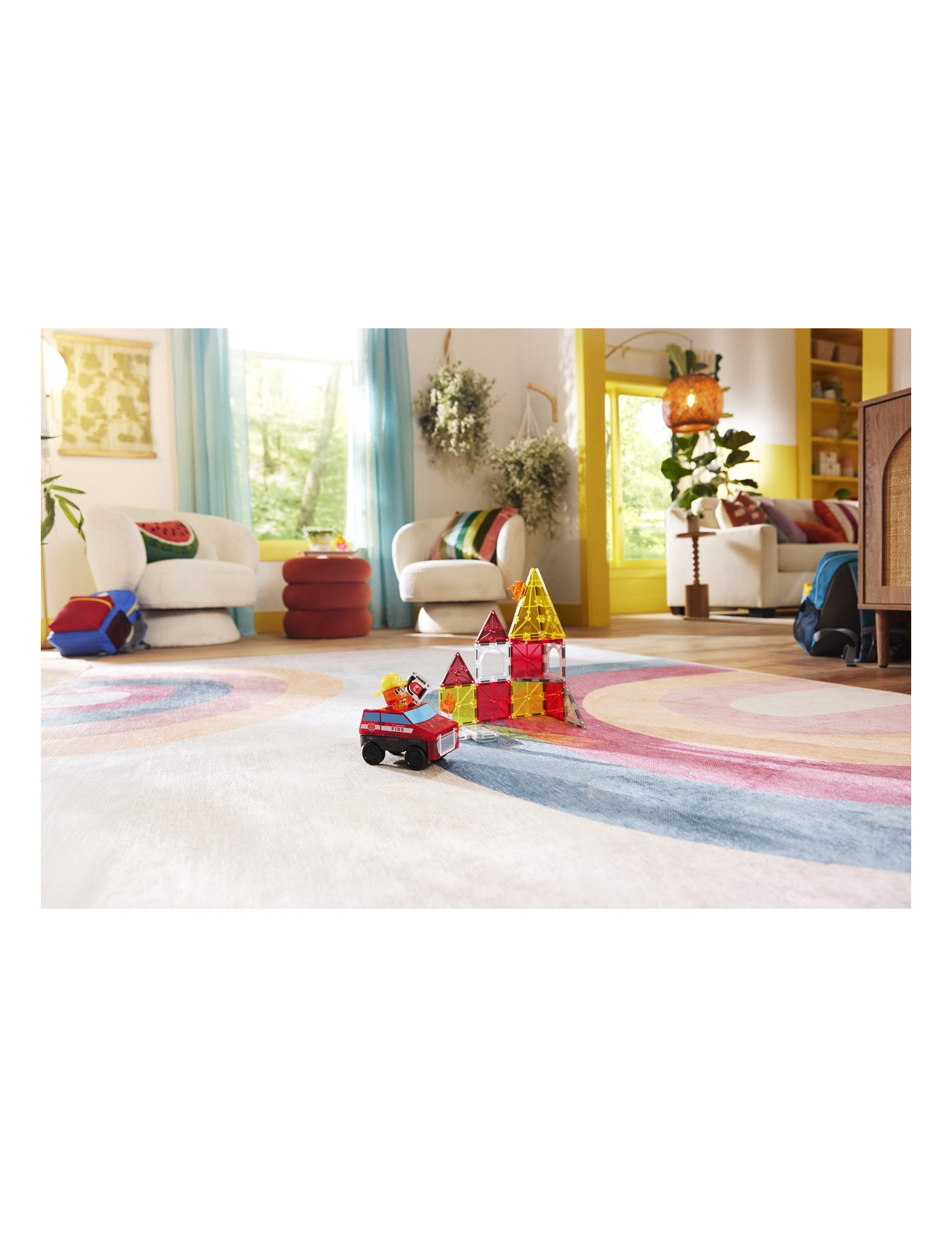 MAGNA-TILES® Klocki Magnetyczne Fire Rescue 27 el.