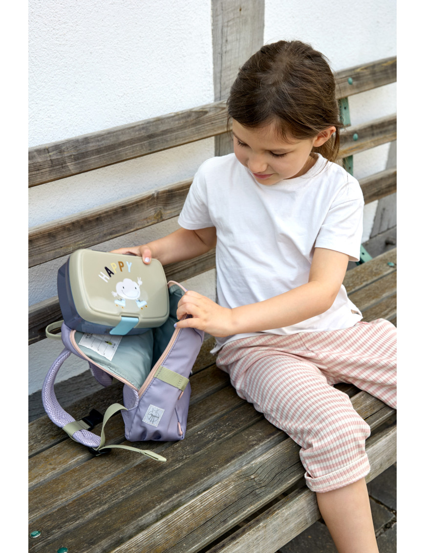 Lassig Plecak mini Tiny Outdoor Rainbow pastel lilac Lassig Lassig Plecak mini Tiny Outdoor Rainbow pastel lilac Lassig