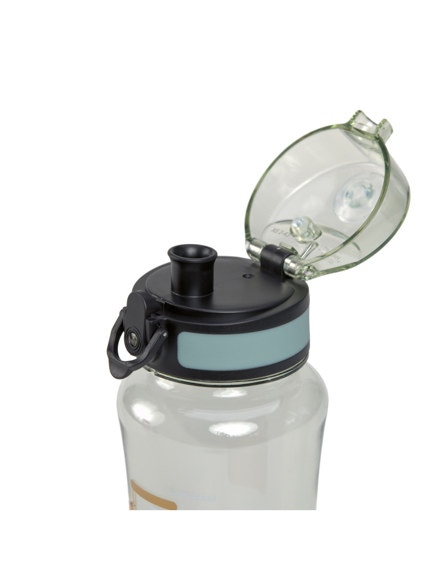 Lassig Zestaw na lunch Lunchbox + Tritanowa butelka - bidon 460 ml Tiny Drivers Spychacz