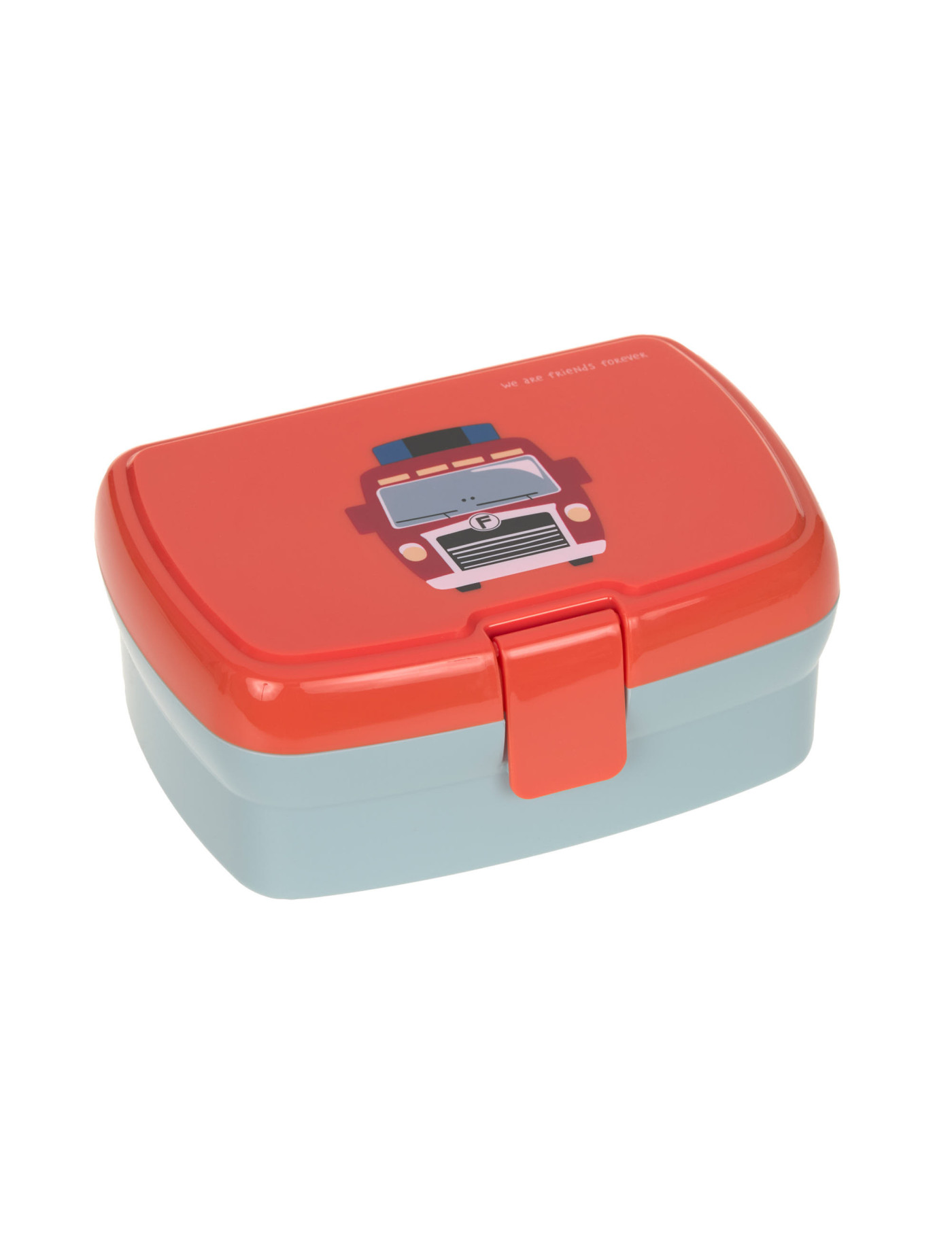 Lassig Zestaw na lunch Lunchbox + Tritanowa butelka - bidon 460 ml Tiny Drivers Wóz strażacki Lassig Zestaw na lunch Lunchbox + Tritanowa butelka - bidon 460 ml Tiny Drivers Wóz strażacki