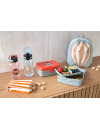 Lassig Zestaw na lunch Lunchbox + Tritanowa butelka - bidon 460 ml Tiny Drivers Balon Lassig
