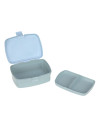 Lassig Zestaw na lunch Lunchbox + Tritanowa butelka - bidon 460 ml Tiny Drivers Balon Lassig
