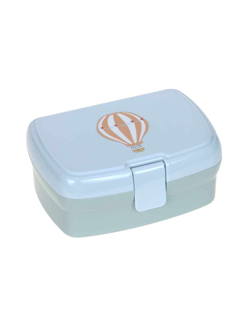 Lassig Zestaw na lunch Lunchbox + Tritanowa butelka - bidon 460 ml Tiny Drivers Balon Lassig