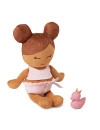 LullaBaby bath doll – lalka przytulanka DO KĄPIELI – szatynka, wersja bez ręczniczka
