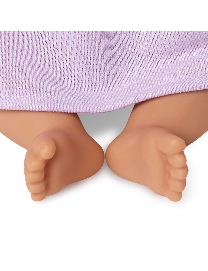 Lalka NIEMOWLĘ ze smoczkiem, w sukience i opasce Lullababy Lalka NIEMOWLĘ ze smoczkiem, w sukience i opasce Lullababy