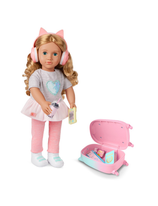 Lalka LINZI 46cm – PODRÓŻNICZKA Our Generation