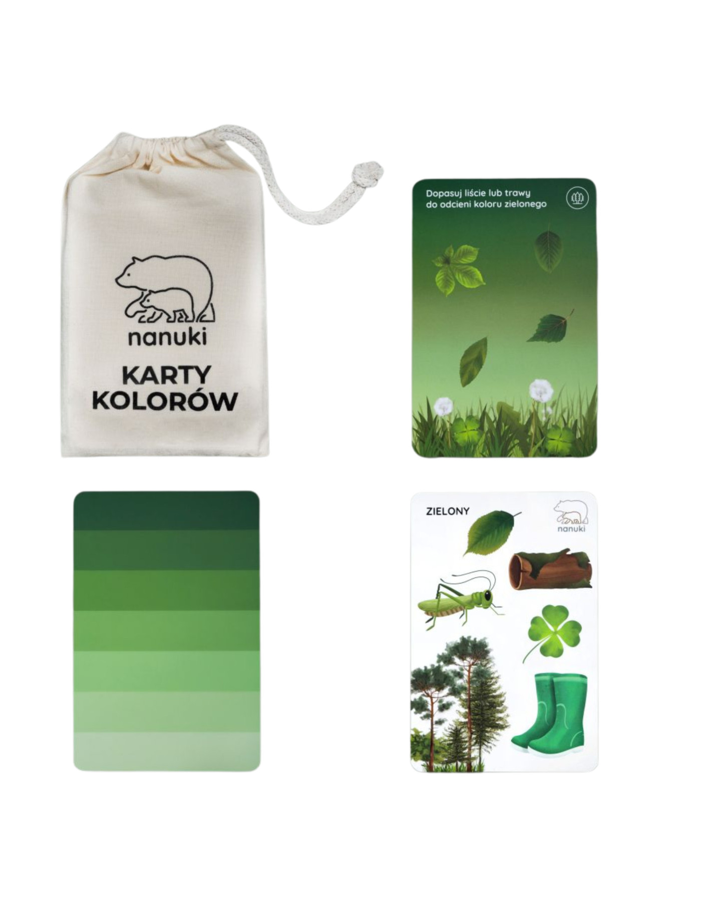 Karty Kolorów NANUKI
