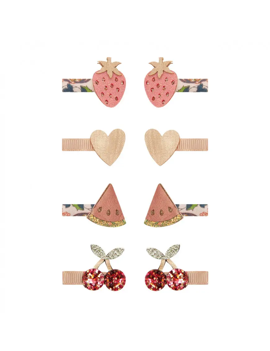 Zestaw spinek FRUIT MINI CLIPS Mimi & Lula
