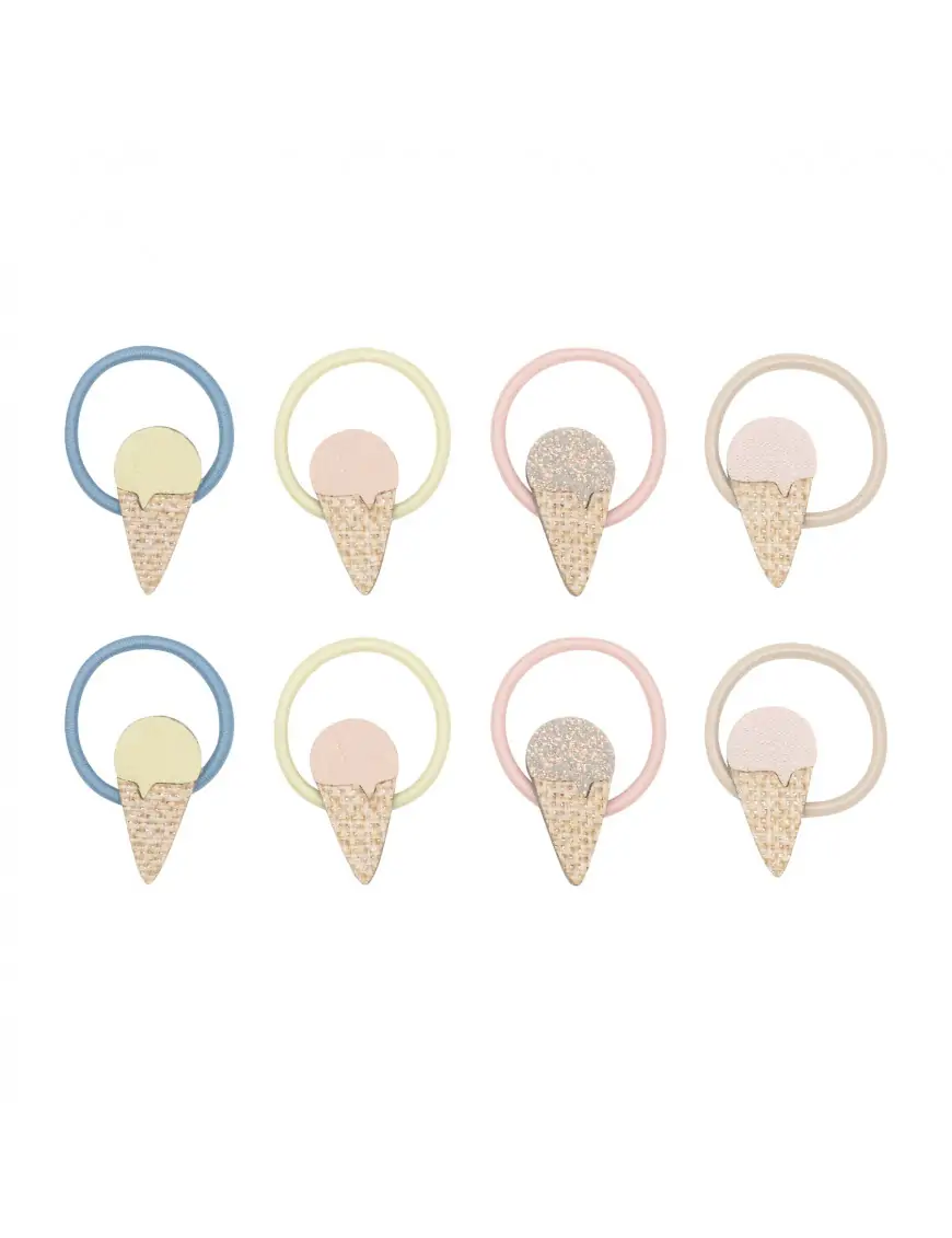 Zestaw elastycznych gumek ICE CREAMS Mimi & Lula