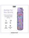 Butelka bidon ION8 BPA Delicate Floral 500 ml Butelka bidon ION8 BPA Delicate Floral 500 ml