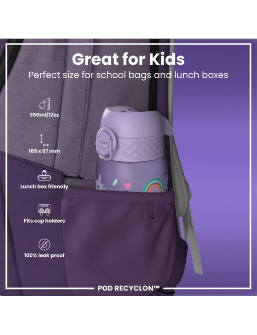 Bidon 350ml - Unicorns (Periwinkle) ION8