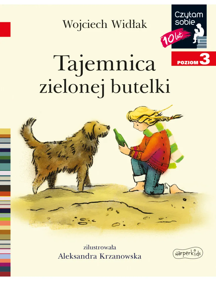 Tajemnica zielonej butelki. Czytam sobie. Poziom 3