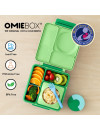 OMIE OMIEBOX lunch box z termosem, Apple Green